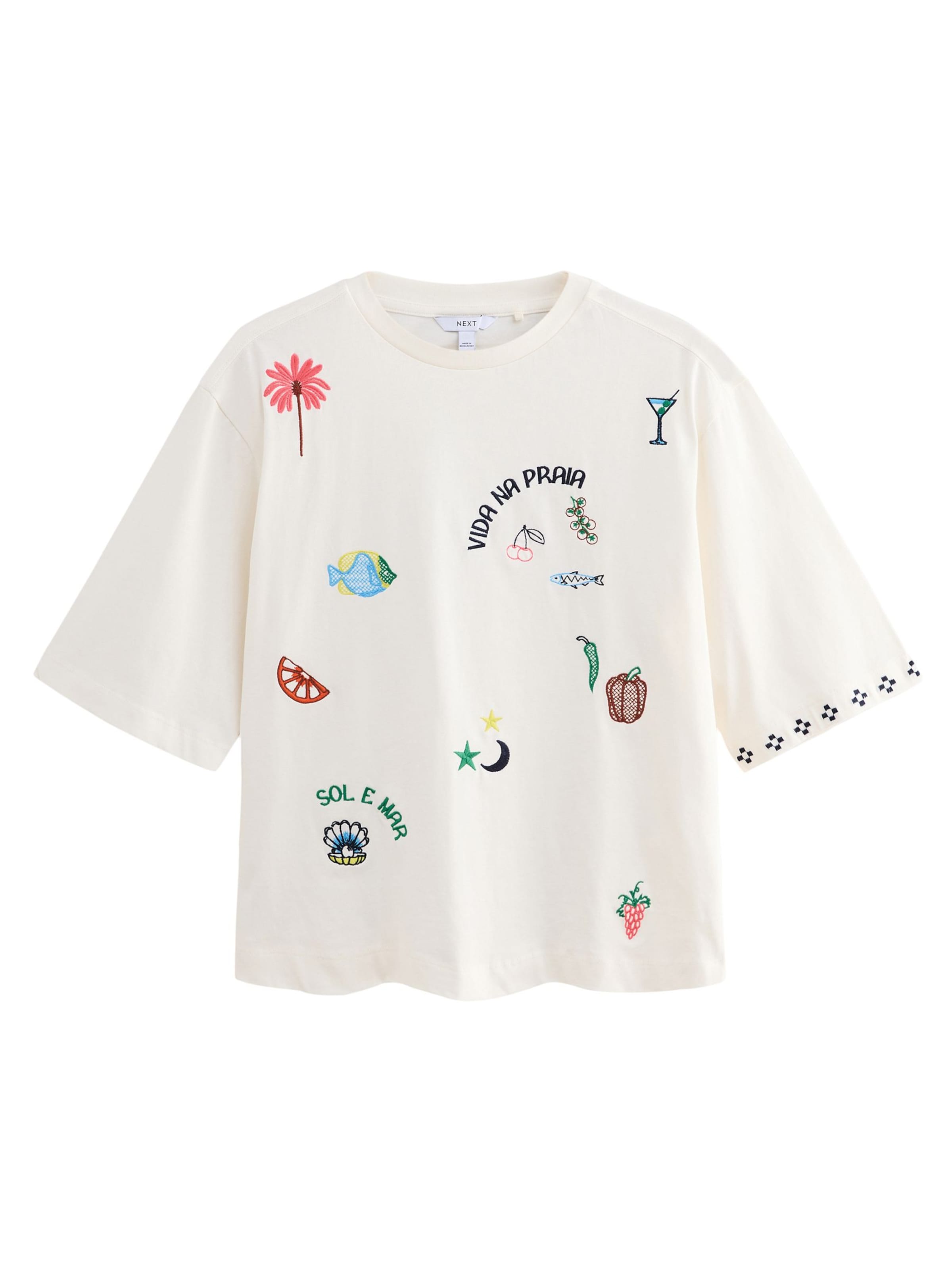 Next Shirts i beige: forside