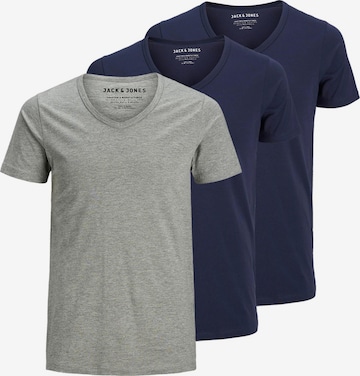 JACK & JONES Shirt 'Essentials' in Grey: front