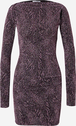 Rochie de cocktail PATRIZIA PEPE pe mov închis / negru / argintiu, Vizualizare produs