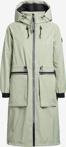 Manteau mi-saison 'Paxi' khujo en vert : devant