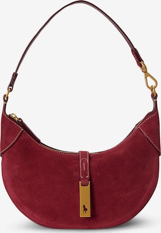Polo Ralph Lauren Torba na ramię w kolorze czerwony: przód