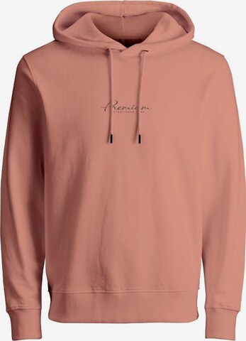 Sweat-shirt 'BOOSTER' JACK & JONES en orange : devant