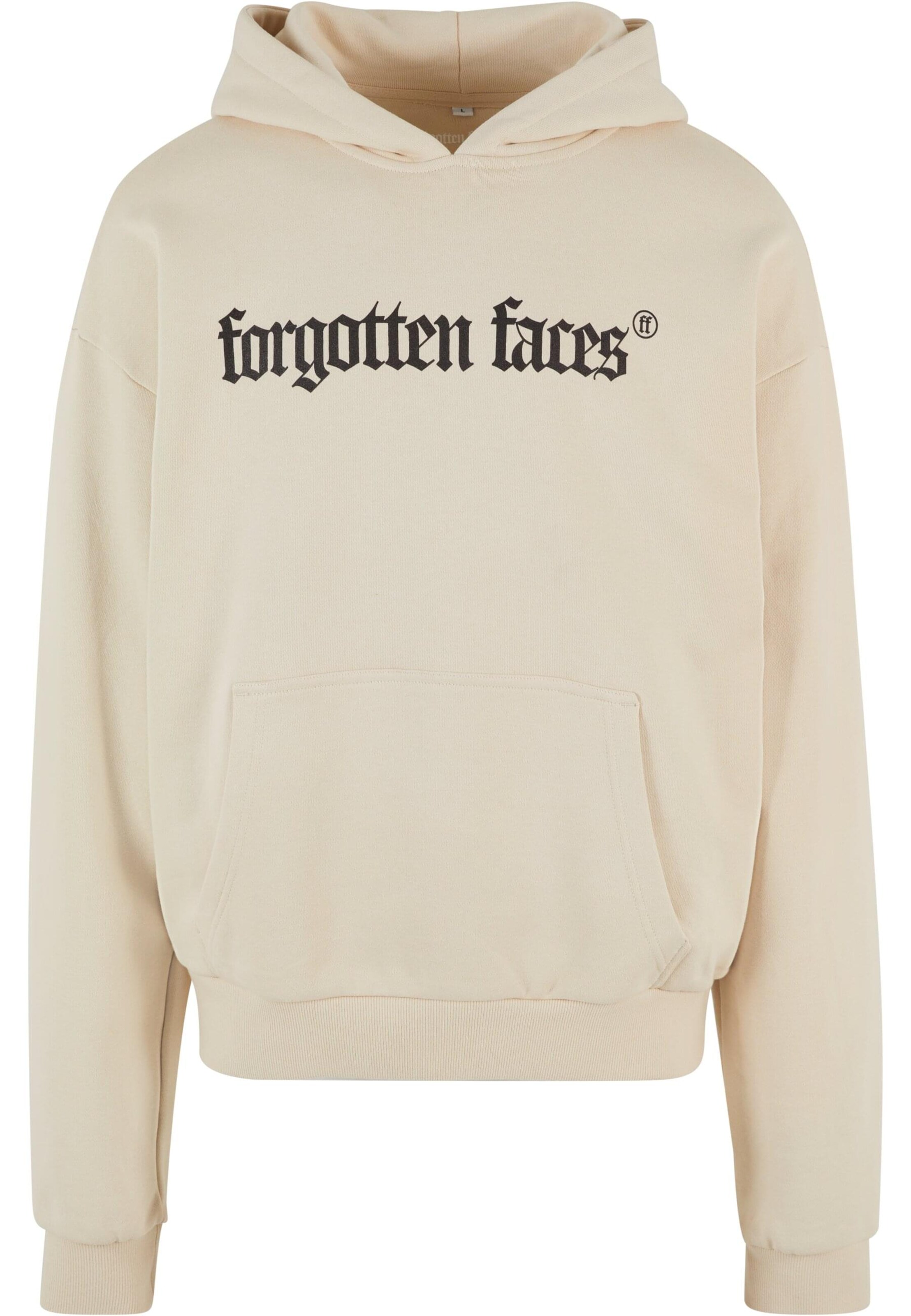 Felpa 'Guardian' di Forgotten Faces in beige: frontale