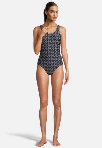 BECO the world of aquasports Bralette Swimsuit 'Pepita' in Black