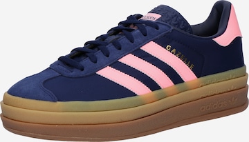 Baskets basses 'Gazelle Bold' ADIDAS ORIGINALS en bleu : devant