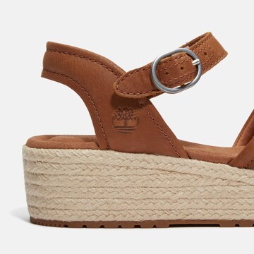 TIMBERLAND Strap Sandals in Brown