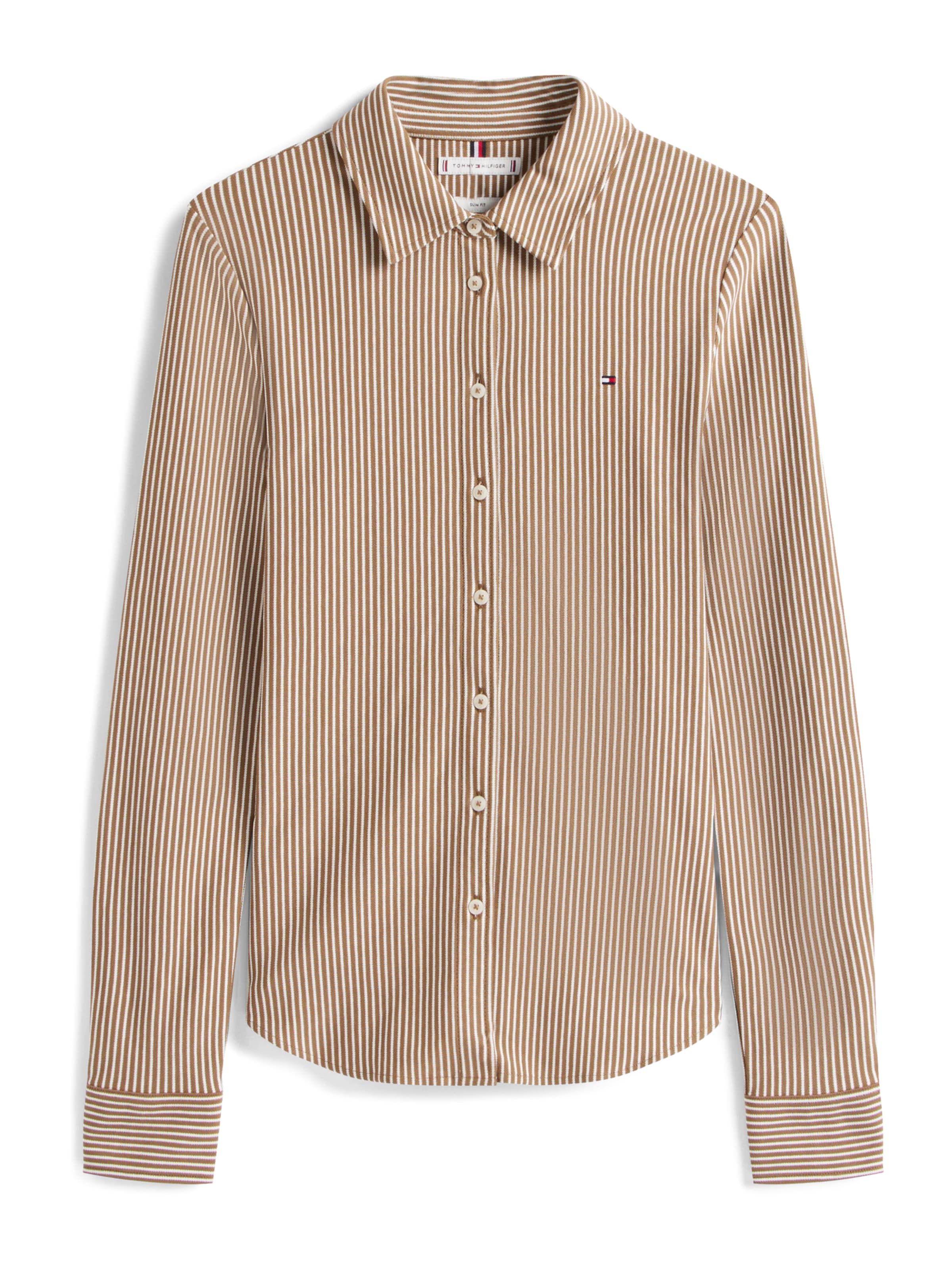 TOMMY HILFIGER Μπλούζα '1985' σε καφέ: μπροστά