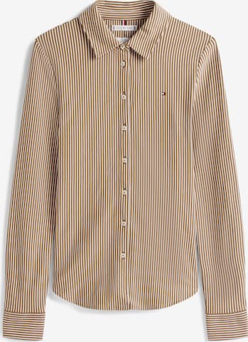 Chemisier '1985' TOMMY HILFIGER en marron : devant