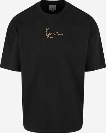 Maglietta ' KM214-084-1' di Karl Kani in nero: frontale
