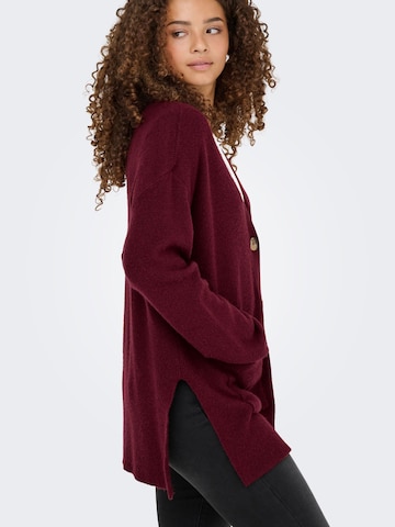 Cardigan 'LIBI' ONLY en rouge