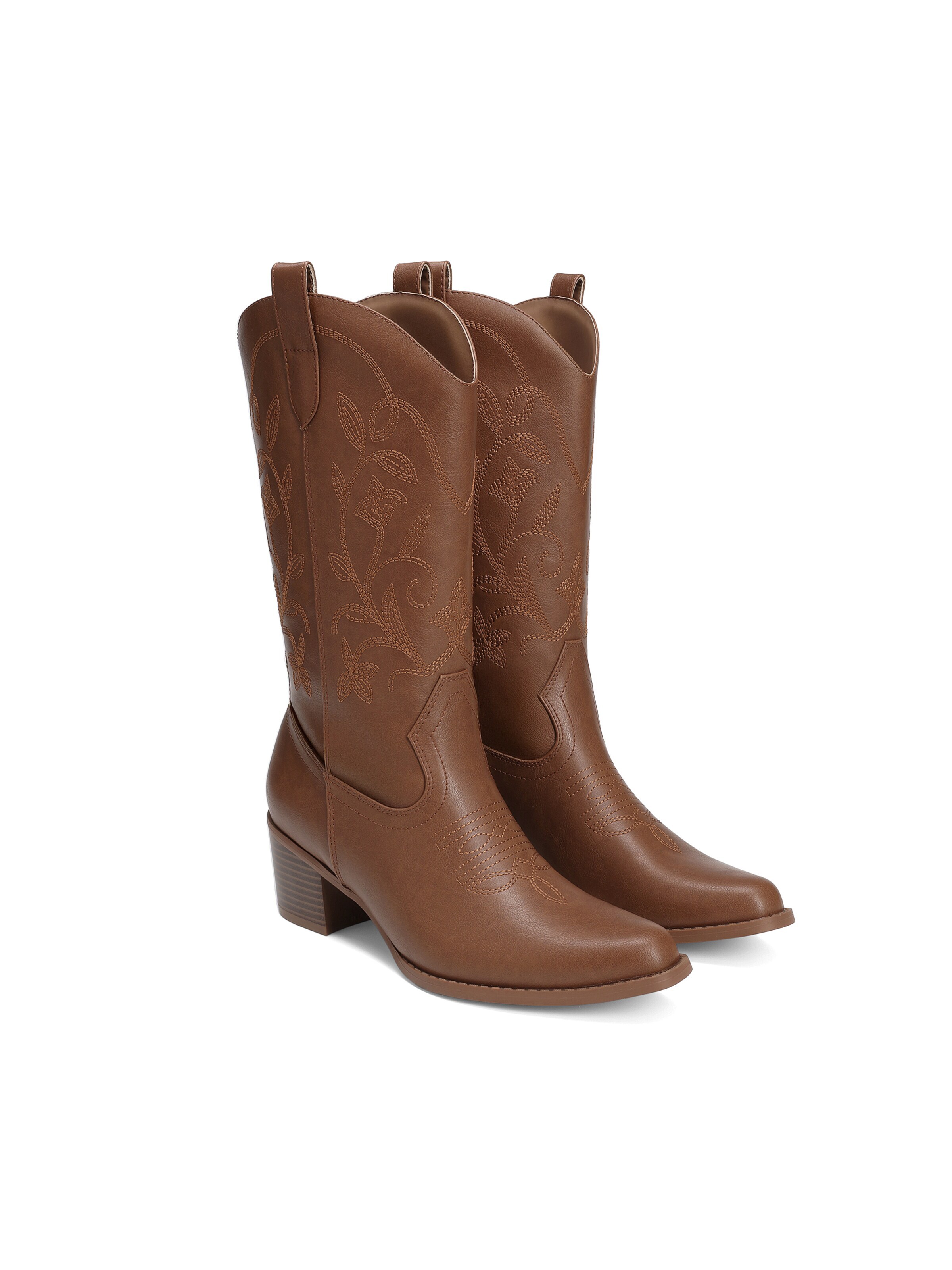 Dream Pairs Cowboystövel i beige