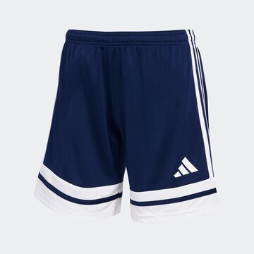 ADIDAS PERFORMANCE Loose fit Sports trousers 'Squa 25' in Blue: front