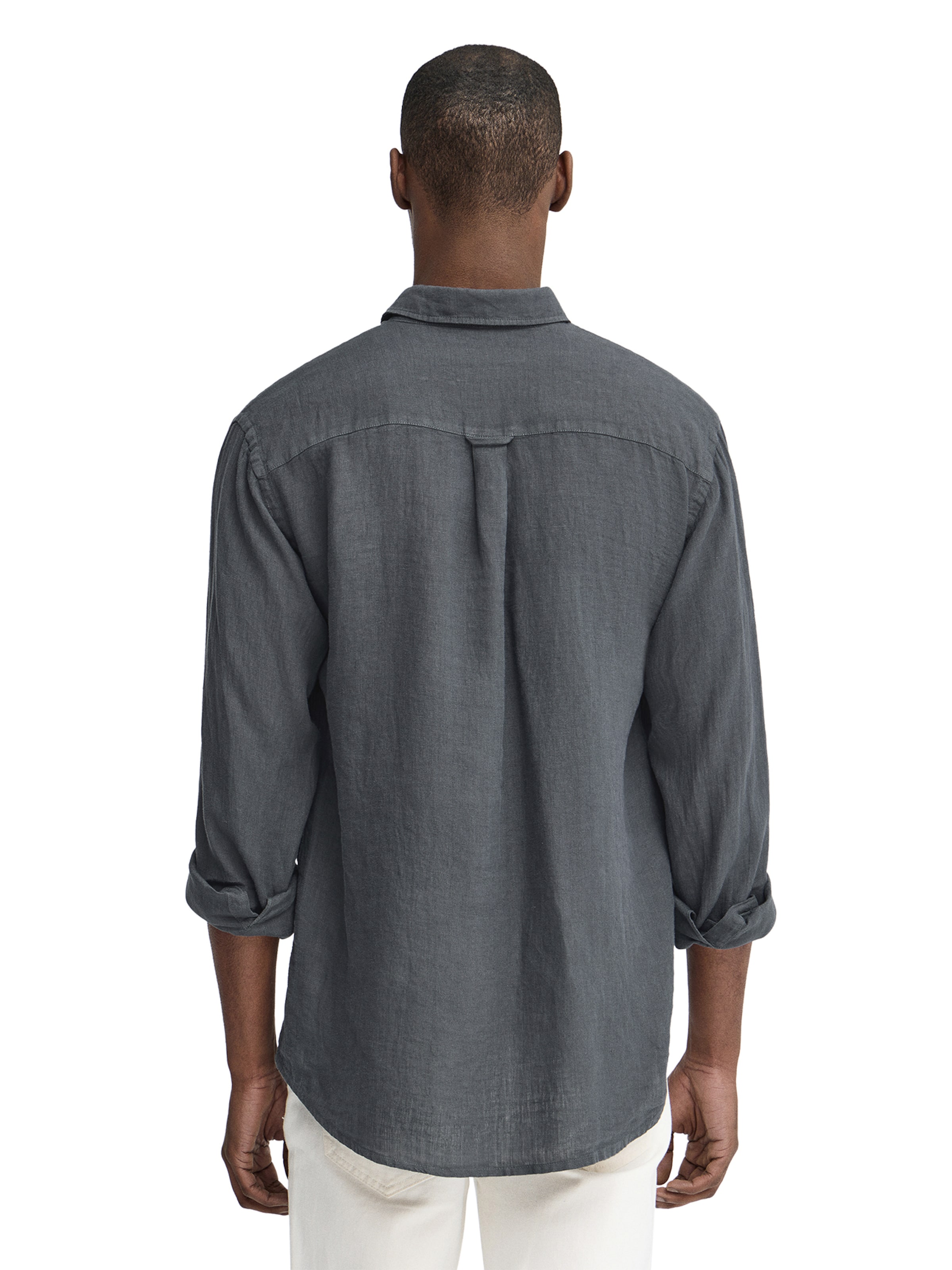 Polo Club Regular Fit Hemd in Grau