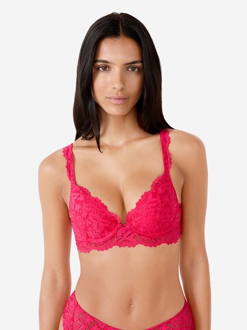 Push-up Reggiseno 'LEGENDE' di ETAM in rosa: frontale