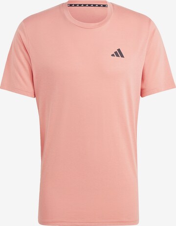 T-Shirt fonctionnel 'Train Essentials Feelready ' ADIDAS PERFORMANCE en rouge : devant