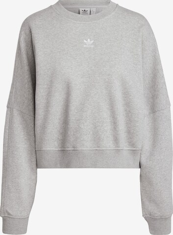 ADIDAS ORIGINALS Sweatshirt 'Essentials' in Grau: predná strana