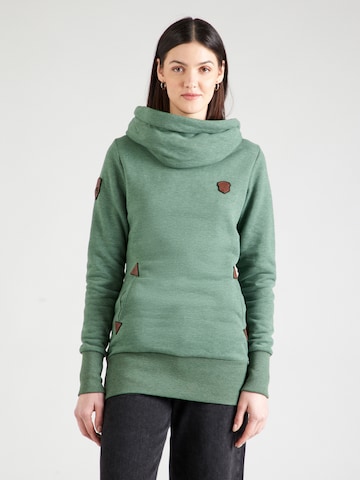 naketano Sweatshirt in Groen: voorkant