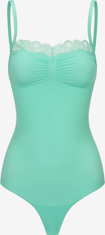 cfab Shaping bodysuit 'Bodysuit Sculpting Shapewear mit Lace' in Green: front