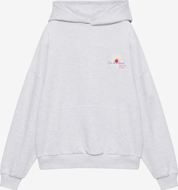 Pull&Bear Collegepaita 'PACIFIC' värissä harmaa: etupuoli