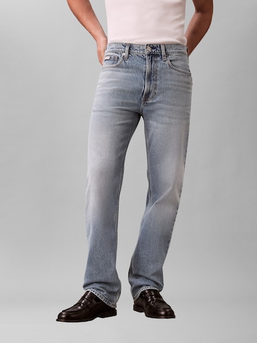 Calvin Klein Jeans tavaline Teksapüksid, värv sinine: eest vaates