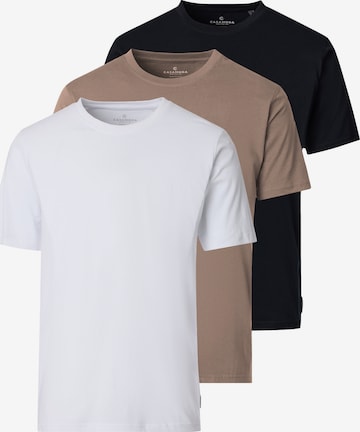 CASAMODA Shirt 'Basic' in Beige: front