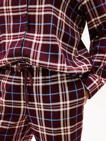 Tommy Hilfiger Underwear Pyjama 'Essential' in Rot