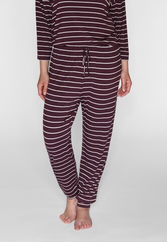 Pantaloncini da pigiama 'Johanne' di CC DK in lilla: frontale