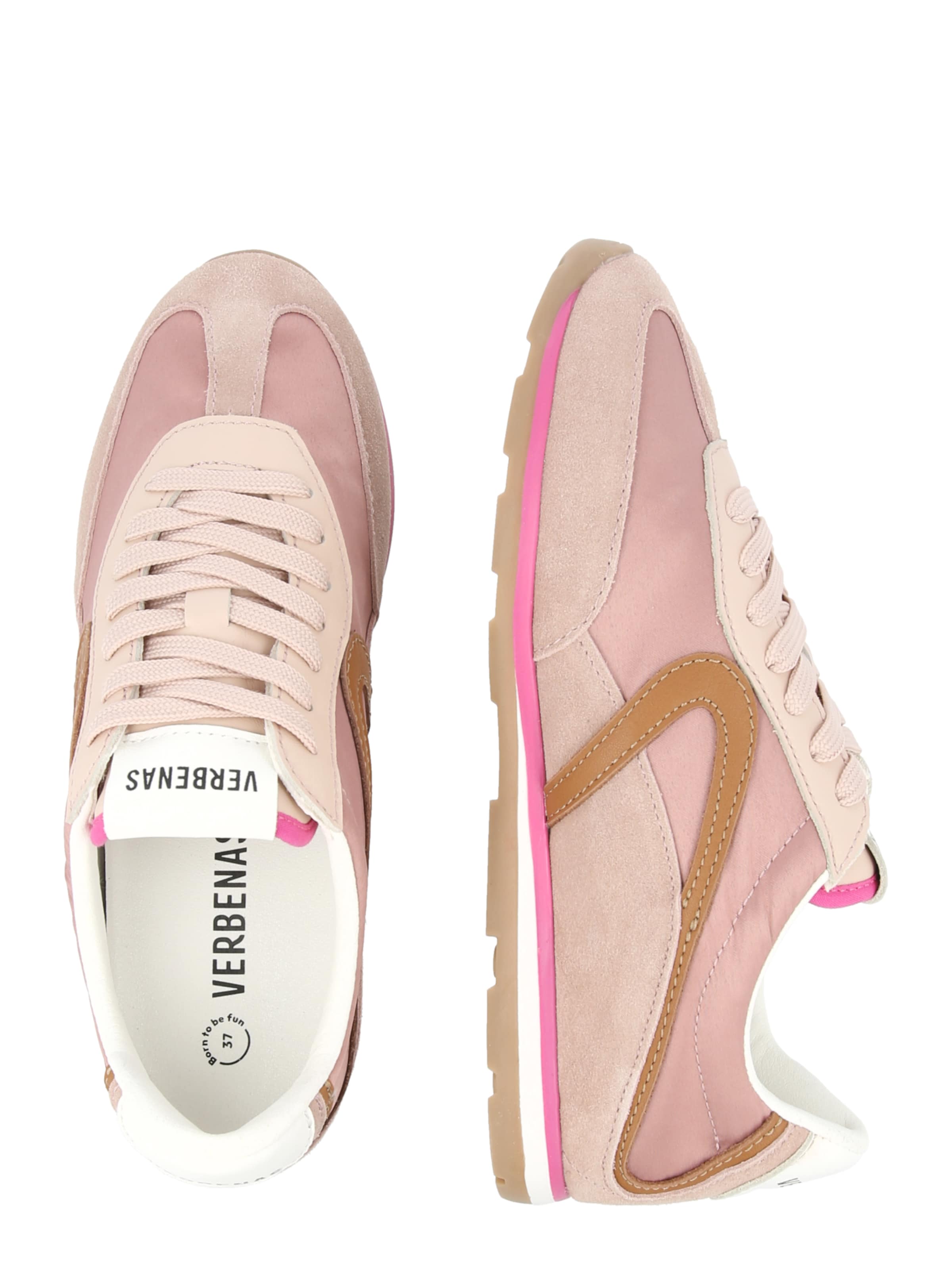 VERBENAS Sneakers laag 'JAMAICA PIETRA' in Roze