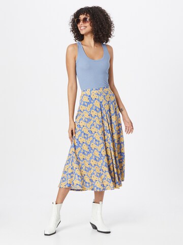 Thinking MU Skirt 'BLOOM' in Blue