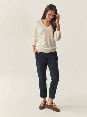 TATUUM Pulover | bela barva