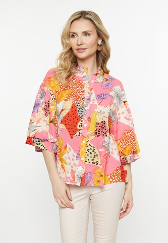 Usha - Blusa 'Fashion Look' en rojo: frente