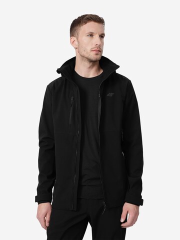 Veste de sport 4F en noir : devant