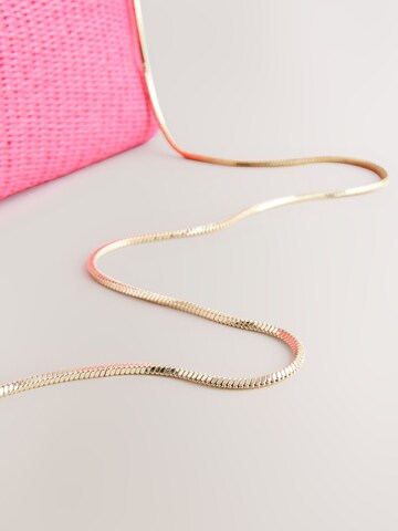 rozā Next "Clutch" stila somiņa