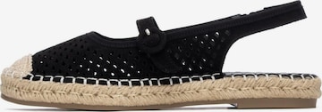 Refresh - Sandalias en negro: frente