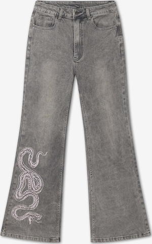 Loosefit Jeans di Ed Hardy in grigio: frontale