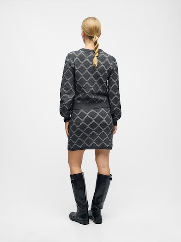 OBJECT Neuletakki 'PILUNA' värissä harmaa