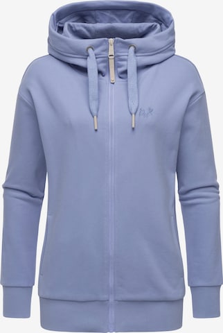 Ragwear Sweat jacket 'Yodis' in Blue: front