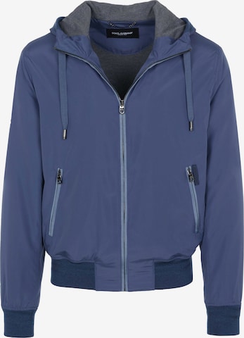 DOLCE & GABBANAPrijelazna jakna 'Dolce & Gabbana Jacke' - plava boja: prednji dio