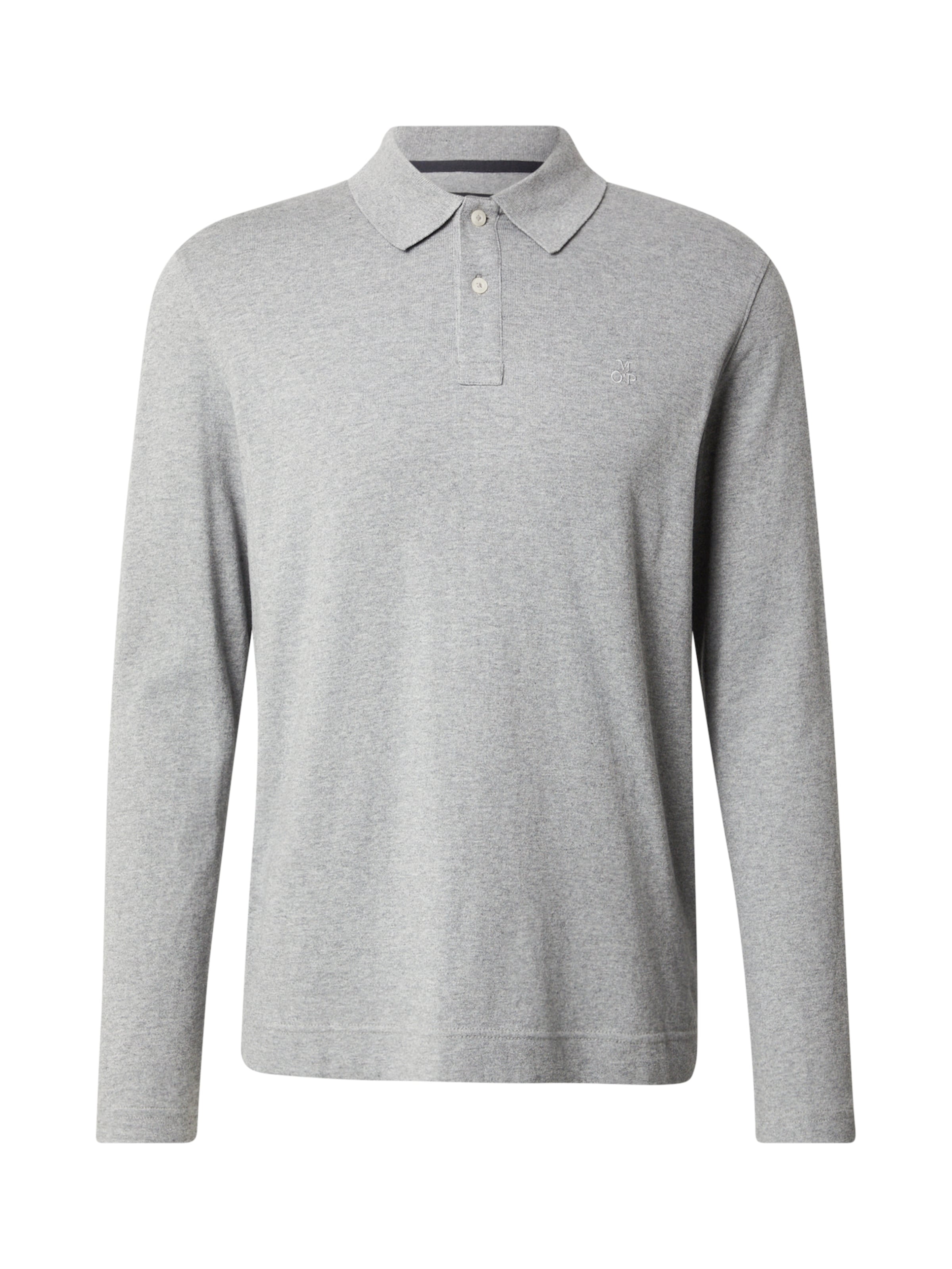 Marc O'Polo Shirt in de kleur Grijs gemêleerd, Productweergave