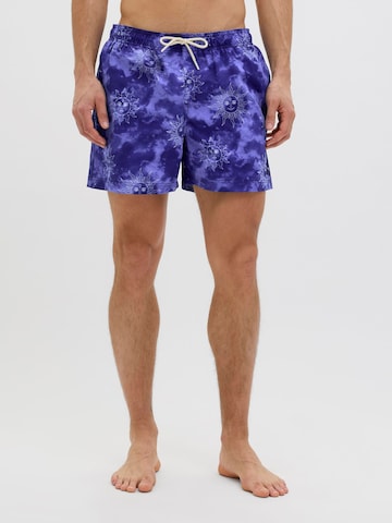 JACK & JONES Zwemshorts in Blauw: voorkant