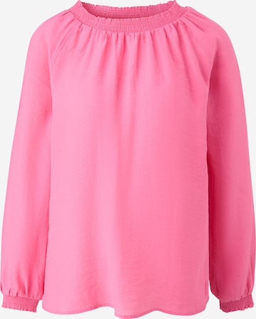 Camicia da donna di comma casual identity in rosa: frontale
