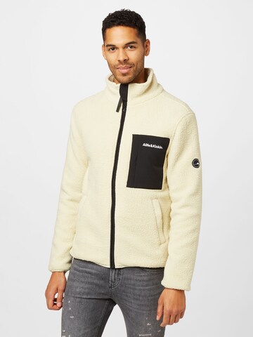 Alife and Kickin Between-Season Jacket 'RoccoAK' in Beige: front