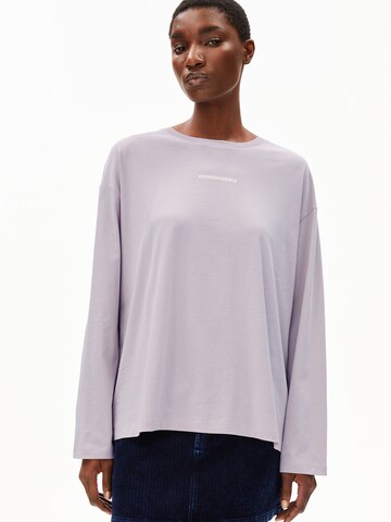ARMEDANGELS Shirt in Purple: front