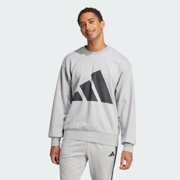 Sweat de sport 'Essentials' ADIDAS SPORTSWEAR en gris : devant