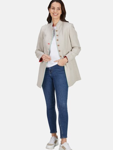 Blazer White Label en beige : devant