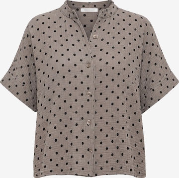 SASSYCLASSY Blouse in Grey: front