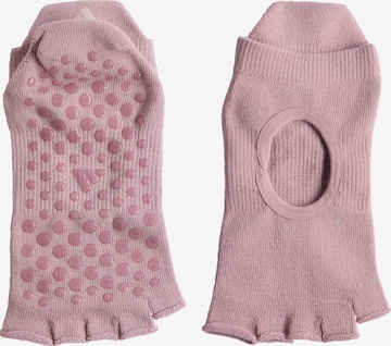 Calzino sportivo di ADIDAS PERFORMANCE in rosa: frontale