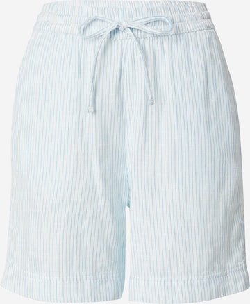 KnowledgeCotton Apparel Regular Shorts 'POSEY' in Blau: predná strana