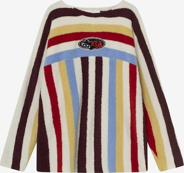 Résumé Neulepaita ' HenleyRS ' värissä monivärinen: etupuoli