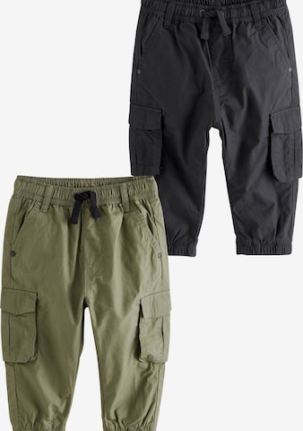 Next Tapered Housut värissä vihreä: etupuoli